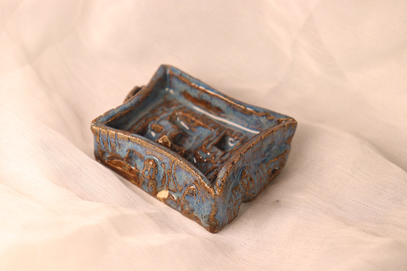 Step Well Ceramic Diya