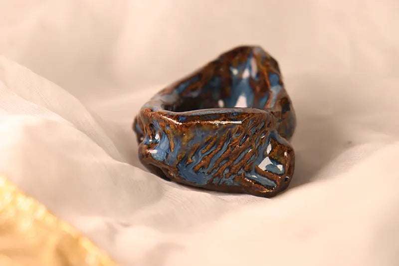 Small Boat Ceramic Diyas