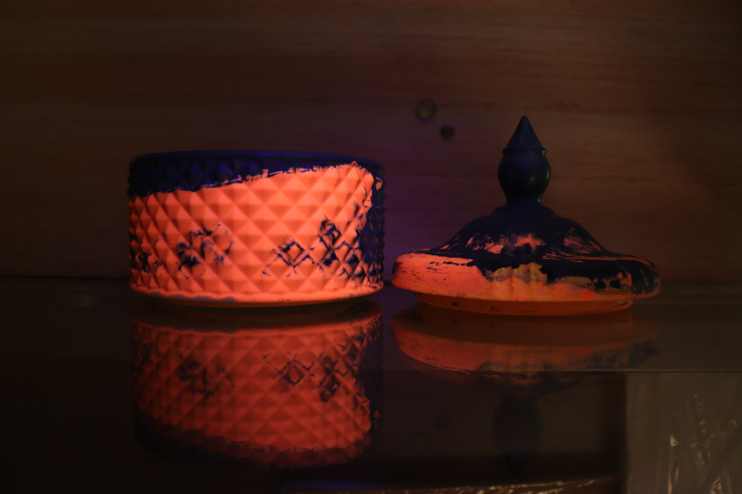 Neon Wave Ornate Box