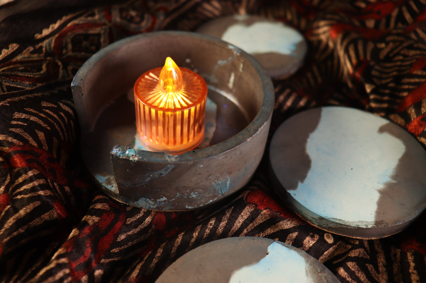 Blue Stars Coaster Set